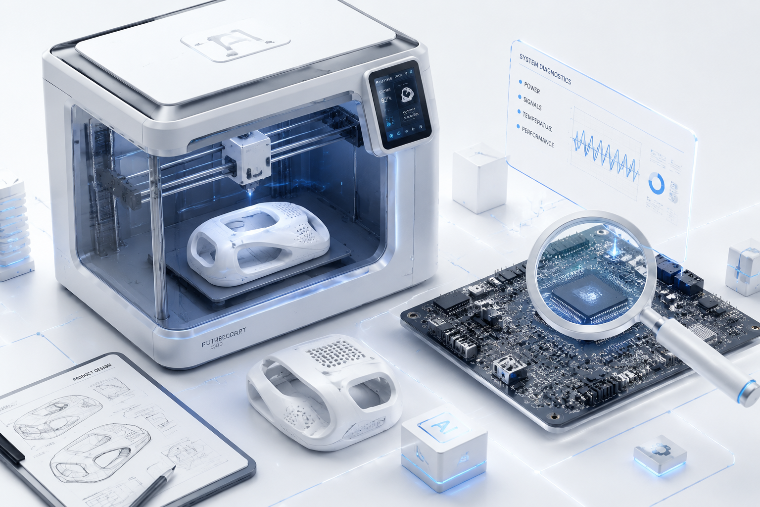 مهارت‌های نرم در سخت افزار - عیب یابی و طراحی سه بعدی با SolidWorks